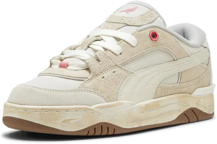 Мужские кроссовки PUMA -180 Staple с шнуровкой, повседневные - бежевые, бежевый — фото 2