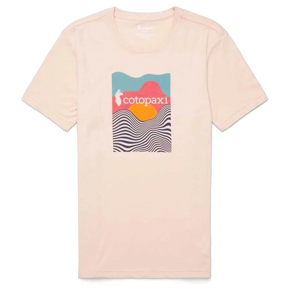 

Футболка Cotopaxi Vibe Organic, розовый