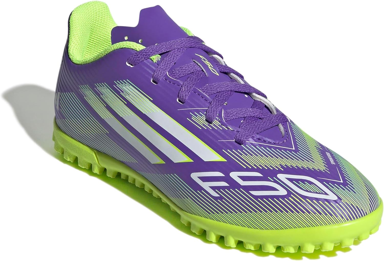 Детские кроссовки Adidas F50 Club Turf (унисекс), белый — фото 4