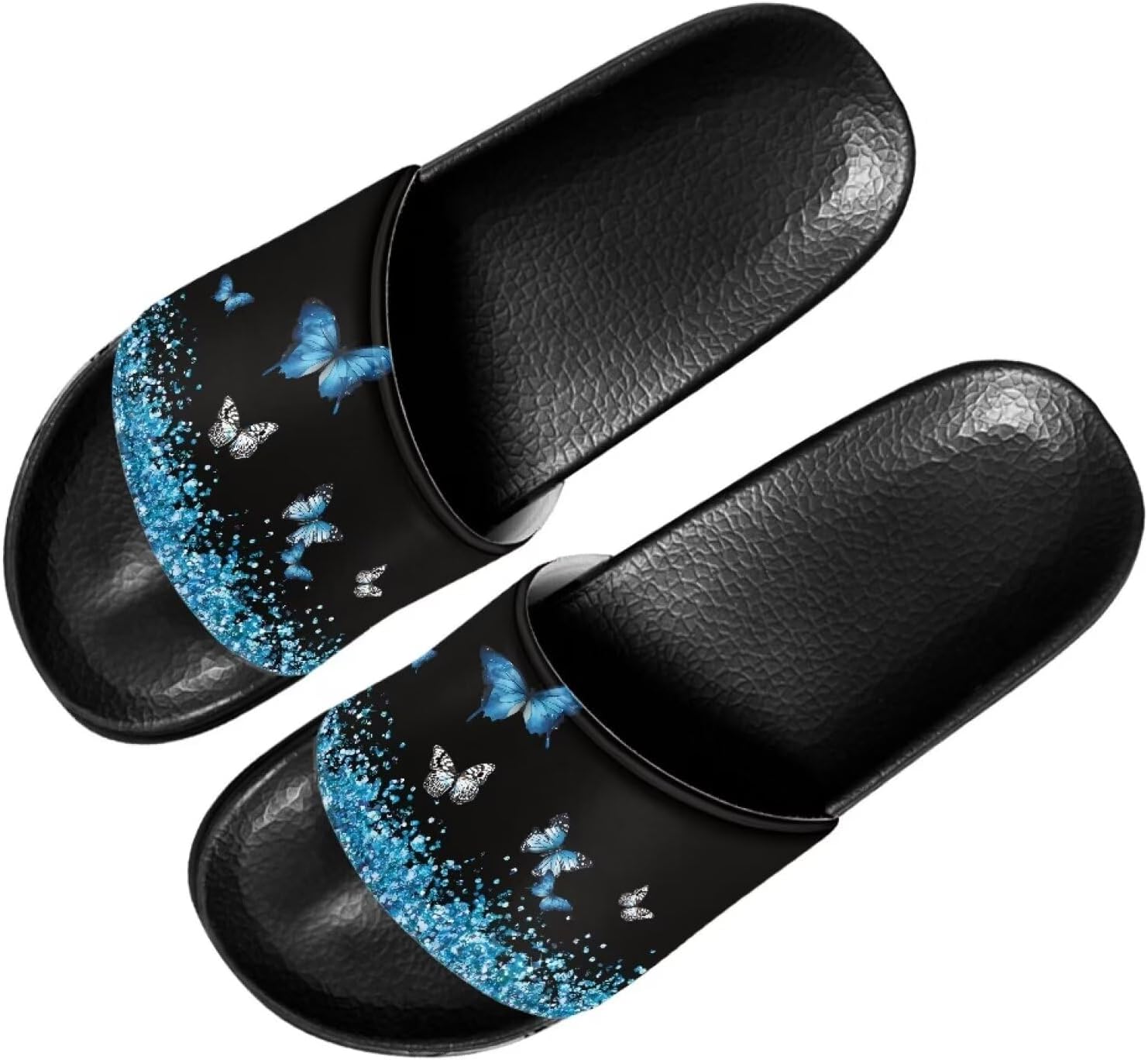 

Сандалии Forchrinse Tie Dye с принтом морской черепахи для мужчин и женщин, стильные летние тапочки с животным рисунком для дома и душа, голубой