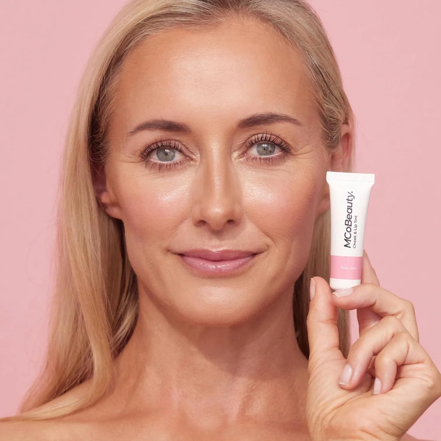 Тинт для губ и щек MCoBeauty кремовый оттенок розовое сияние — фото 3