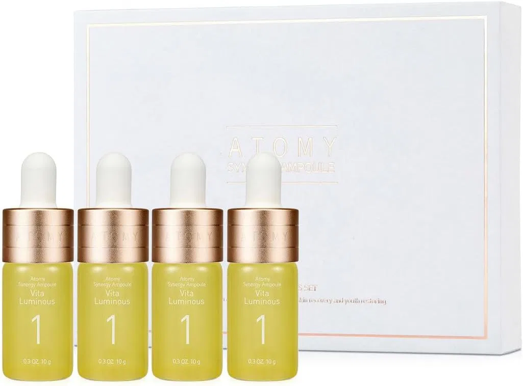 Сыворотка-концентрат Atomy Synergy Ampoule Vita Luminous Set, 10 г x 4 шт — фото 2