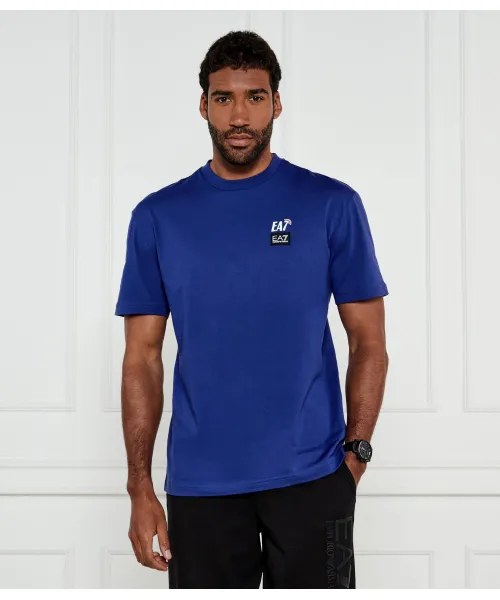 

Футболка Relaxed fit Ea7, синий