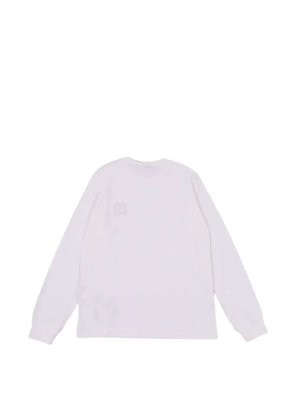 Толстовка с длинными рукавами Stone Island Junior, белый — фото 2