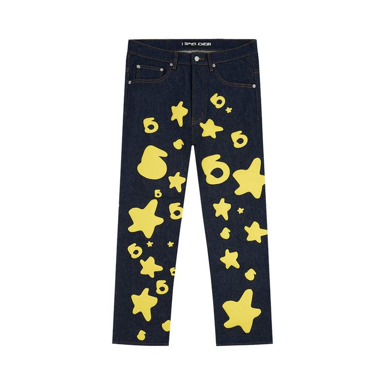 

Брюки Sp5der Beluga Denim, Indigo