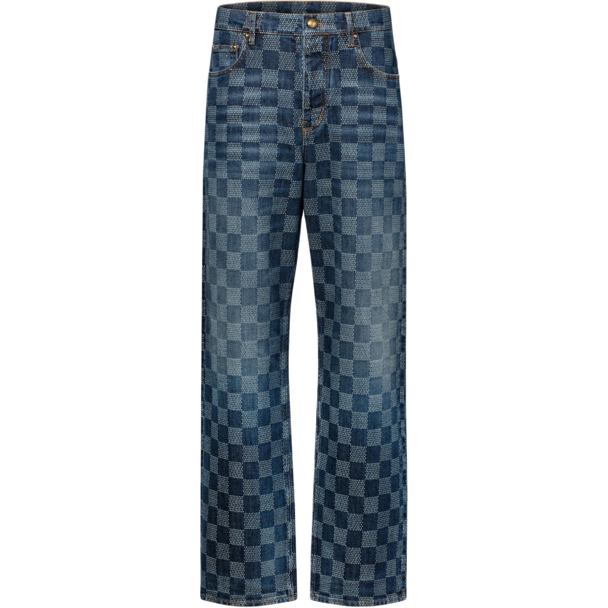 

LOUIS VUITTON Джинсы Men's Blue Moderate Others