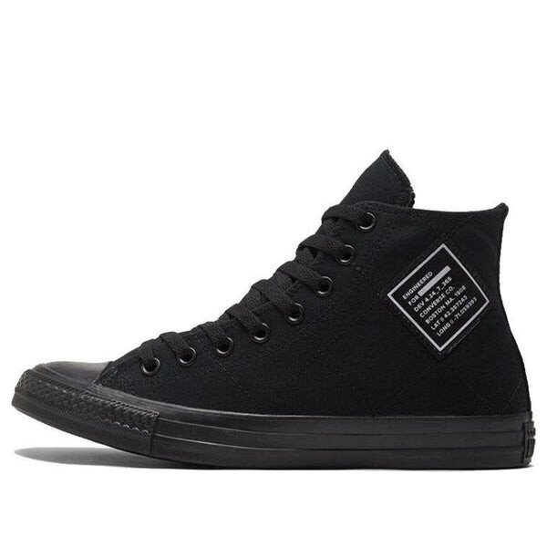 

Кроссовки chuck taylor all star patched 'black white' Converse, черный