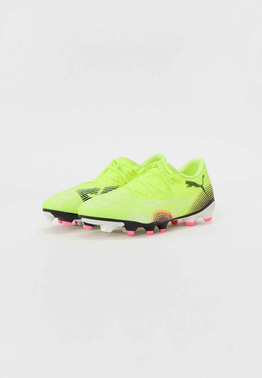 Футбольные бутсы FUTURE 8 MATCH LOW Puma, неоново-желтый — фото 2