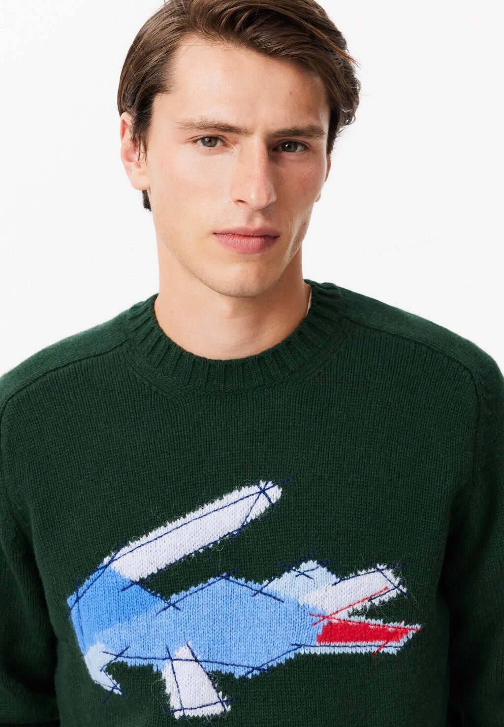 

Джемпер Lacoste, темно-зеленый