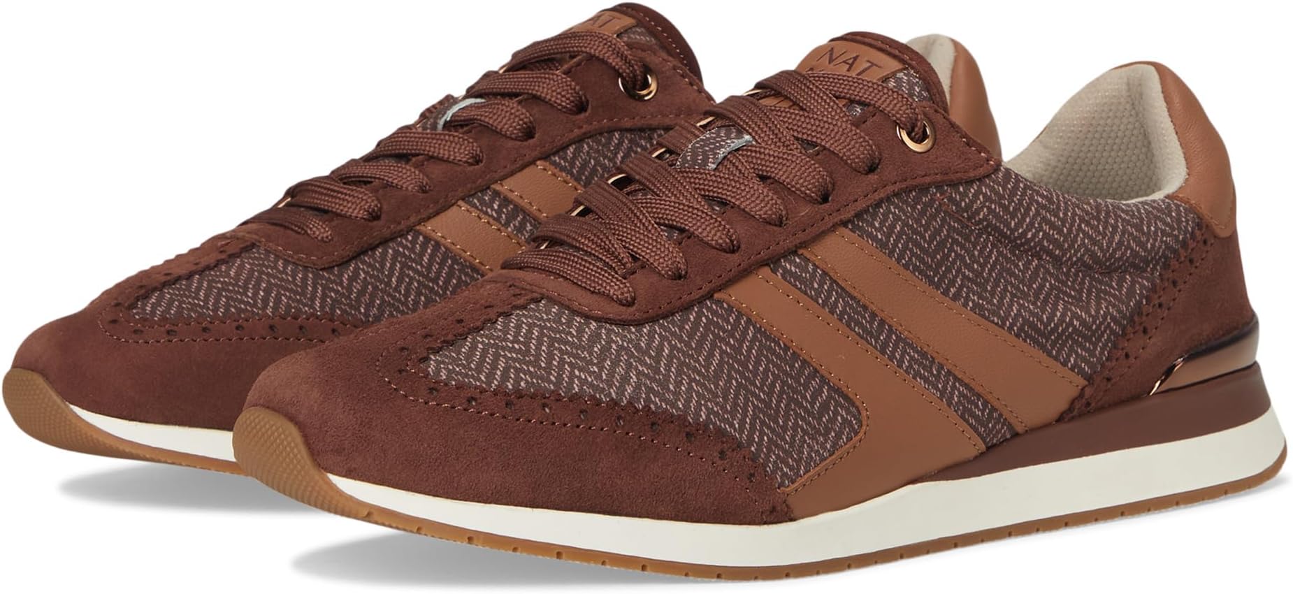 Лоферы Naturalizer Lorena, цвет Brown Multi Fabric/Suede