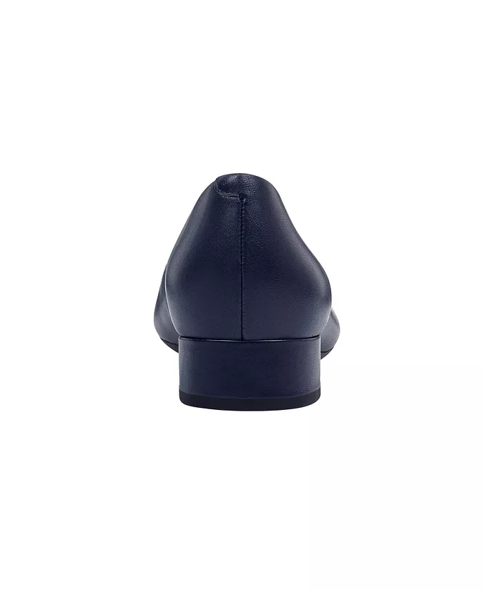 Женские балетки Caldise eFlex Slip-On на низком каблуке Easy Spirit, синий — фото 3