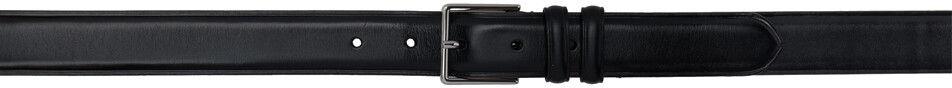 

Черный кожаный ремень Double Keeper Classic для костюма Paul Smith