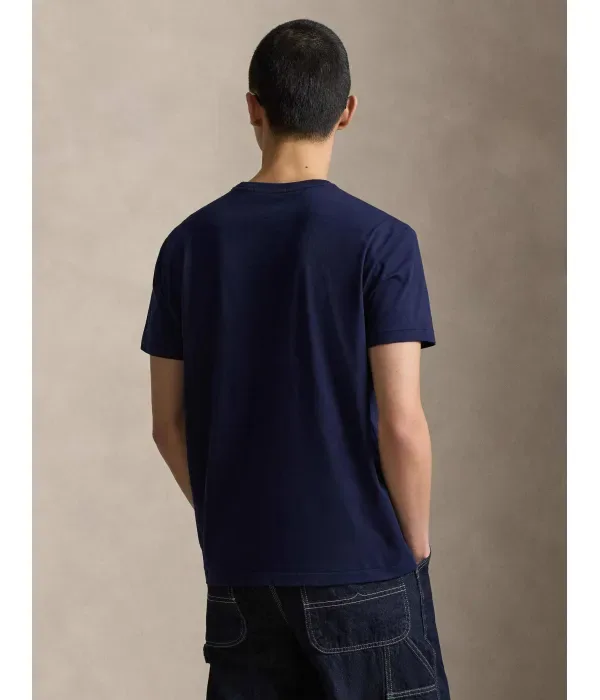 Футболка classic fit Polo Ralph Lauren, темно-синий — фото 3