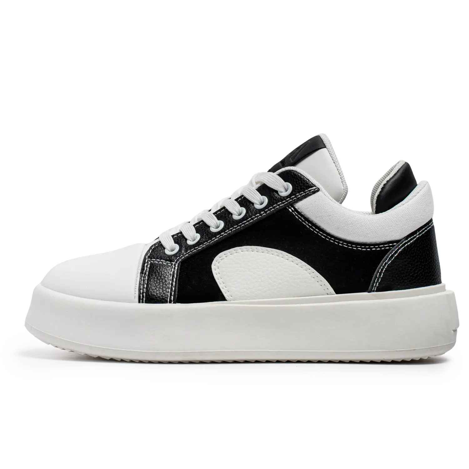 

Износостойкие низкие мужские кроссовки Bull charm, White Black