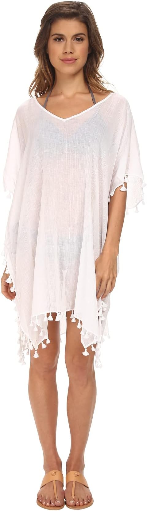 

Накидка Future Tribe Amnesia Kaftan Cover-Up Seafolly, белый