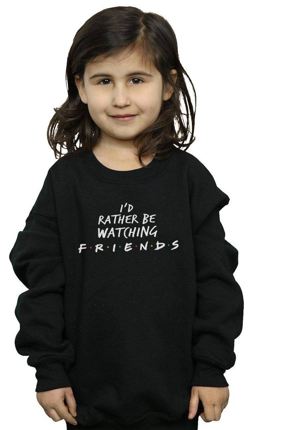 

Толстовка «Смотреть скорее» Friends, черный