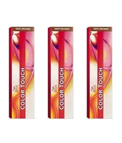 Полуперманентная краска для волос Wella Colour Touch Vibrant Reds 3/66, 3 x 60 мл Wella — фото 2