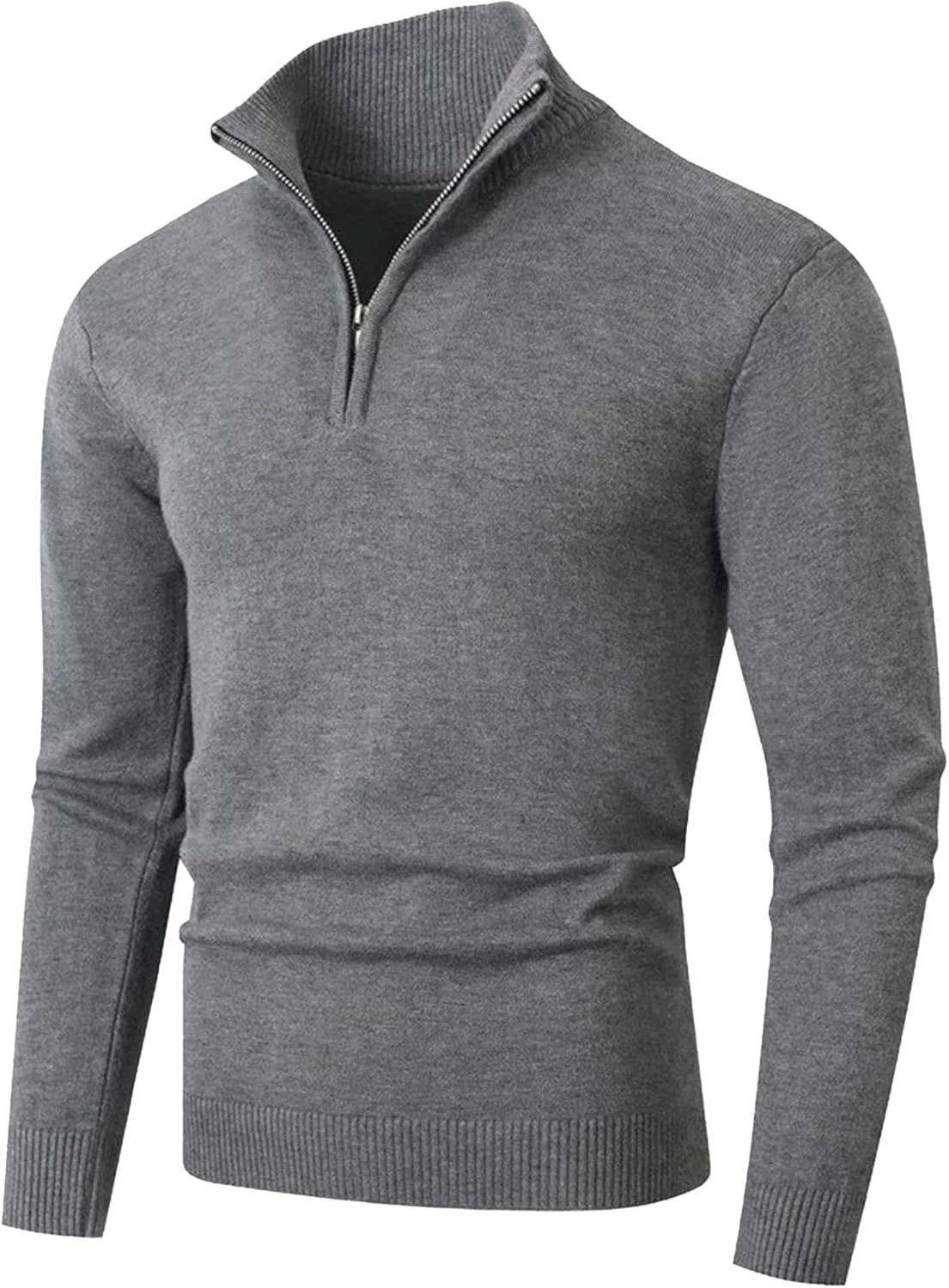 

Мужской модный свитер Maiyifu-GJ Slim Fit с воротником-стойкой