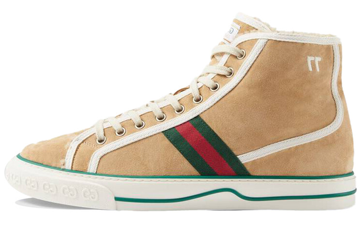 

Кроссовки мужские Gucci Tennis 1977, бежевый / зеленый