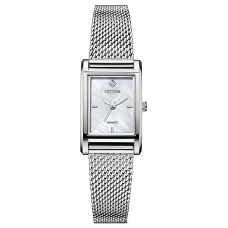 

CITIZEN Часы Quartz Movement Stainless Steel Strap Watch Women's Watch Silver Dial