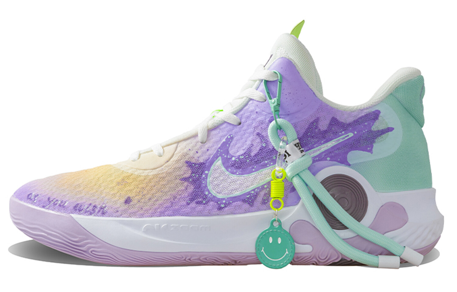 

Кроссовки Nike KD Trey 5 IX Vintage Basketball Shoes Unisex Mid-top Purple, светло-фиолетовый