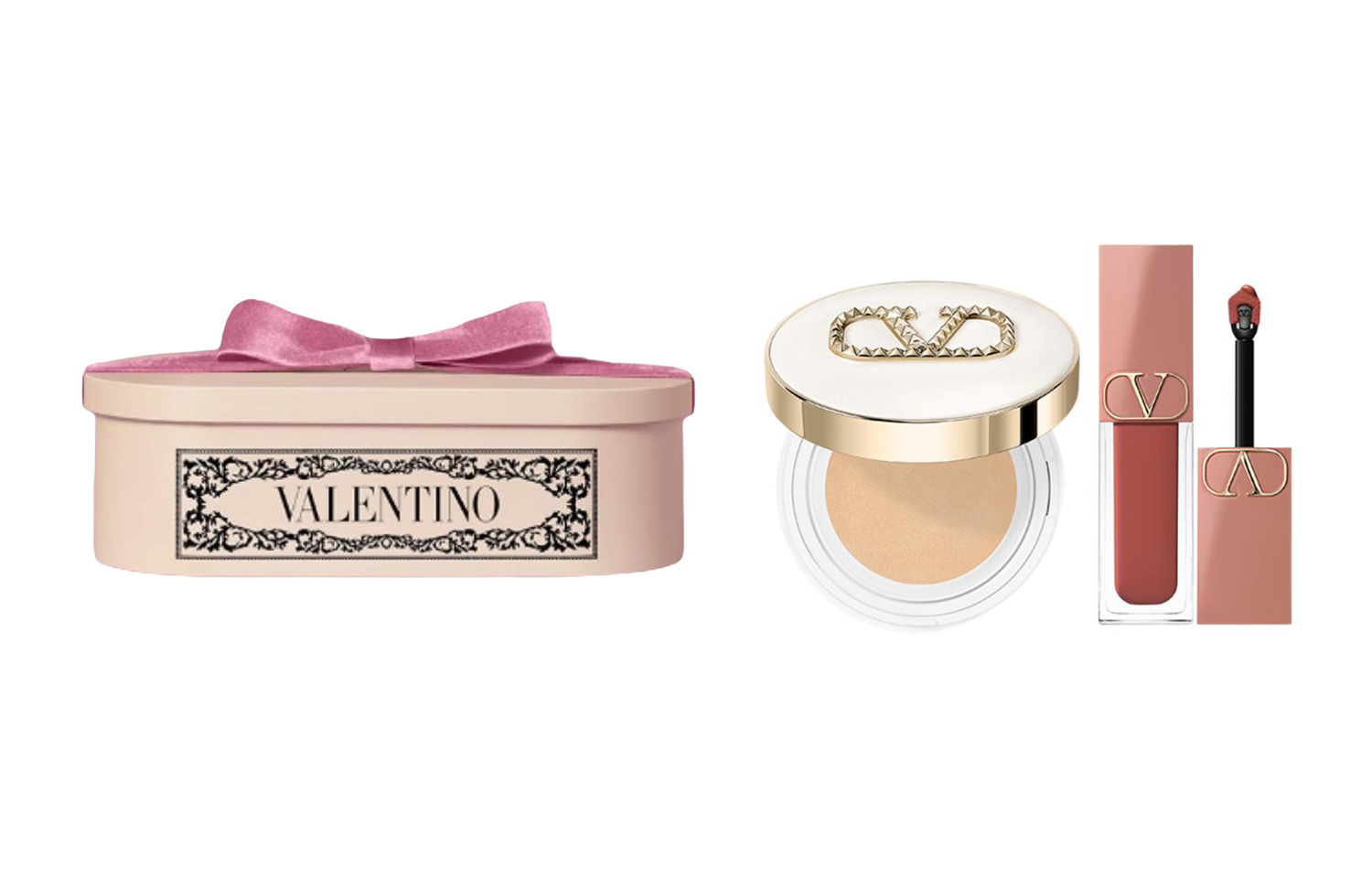 

Бальзам для губ с воздушной подушкой наборы для макияжа легко растушевывается натуральный Valentino