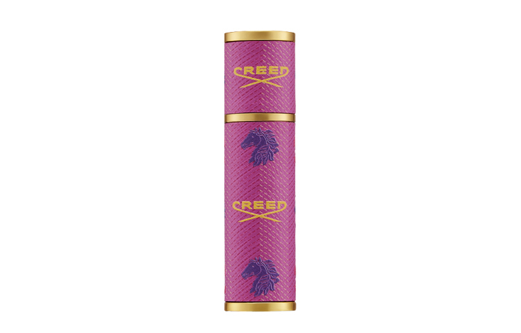 Дорожный атомайзер для духов Creed Refillable Travel Perfume Atomizer серый, 5 мл — фото 4