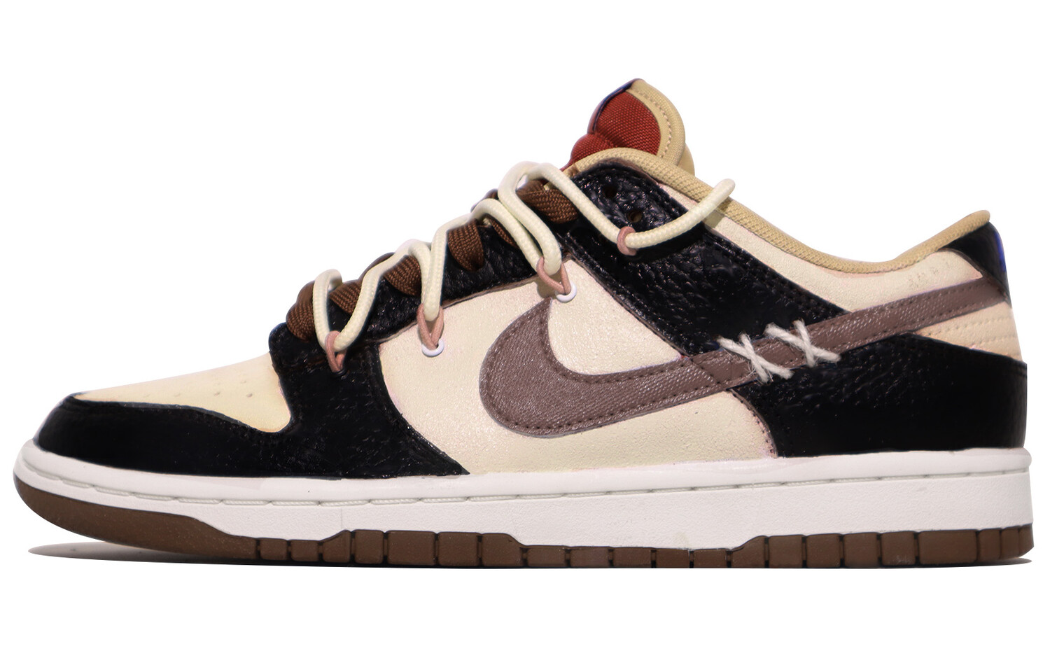 

Мужские кроссовки для скейтбординга Nike Dunk Low, молочный