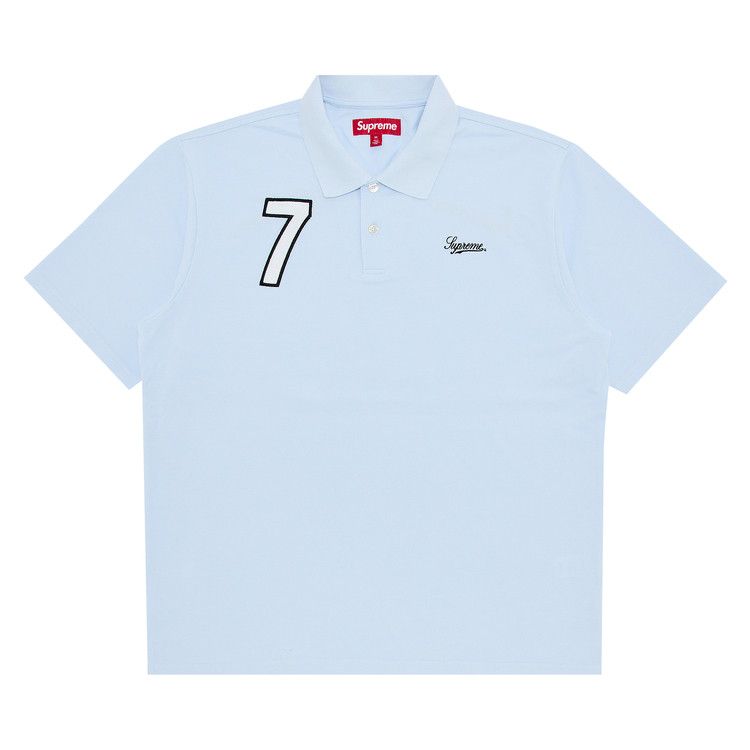 

Поло Supreme Cursive Polo, Light Blue