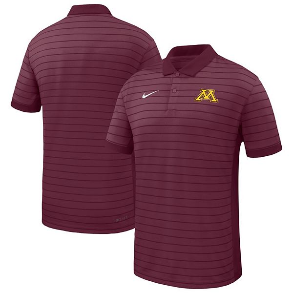 

Мужская бордовая поло Minnesota Golden Gophers 2025 Early Season Coaches Sideline Victory Stripe Performance Nike