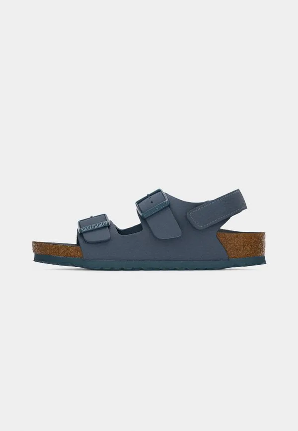 Милано, узкие сандалии унисекс для детей Birkenstock, Basalt Gray — фото 2