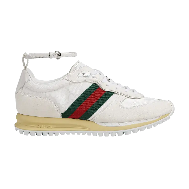 Кроссовки Gucci Wmns Re-Motion Trainer 'GG - White', белый