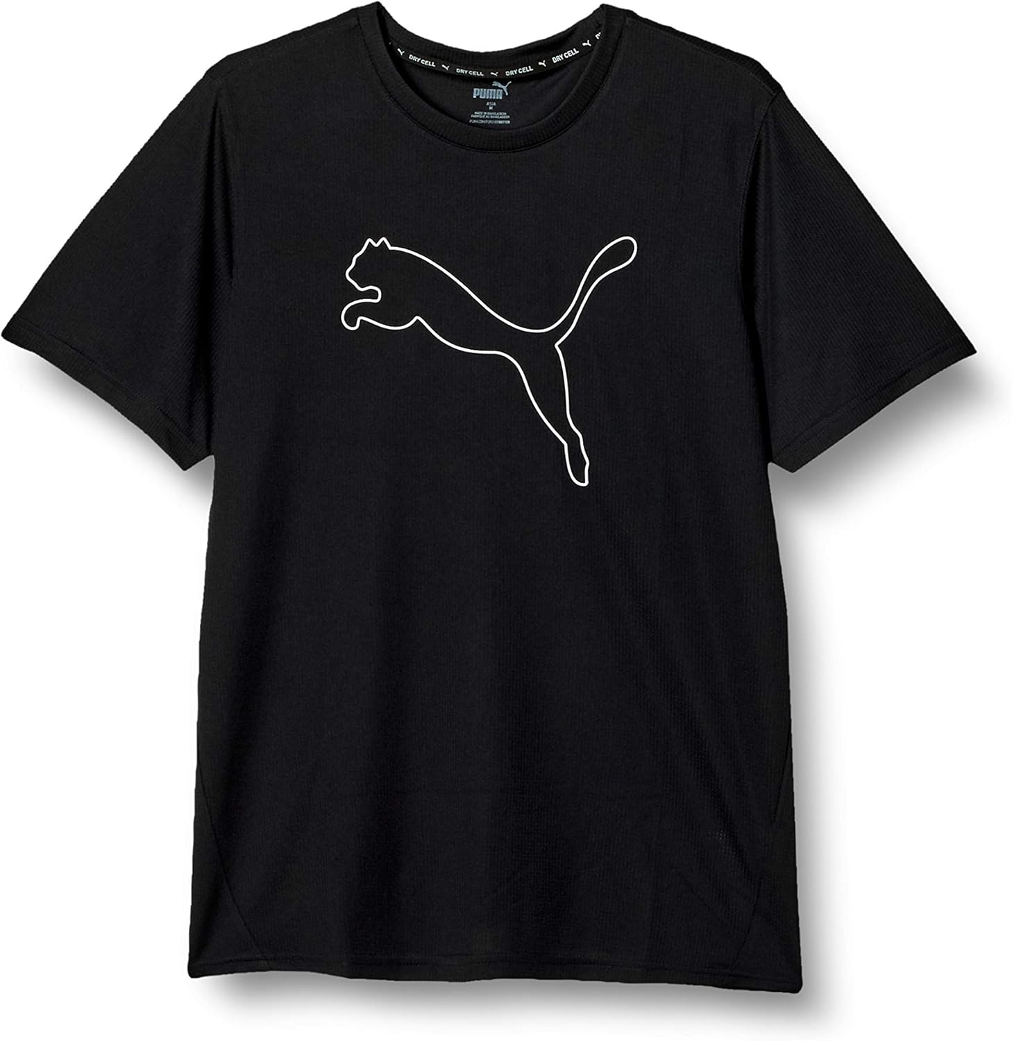 

Мужская спортивная футболка PUMA TAD ESSENTIAL HEATHER LOGO 527343, черный