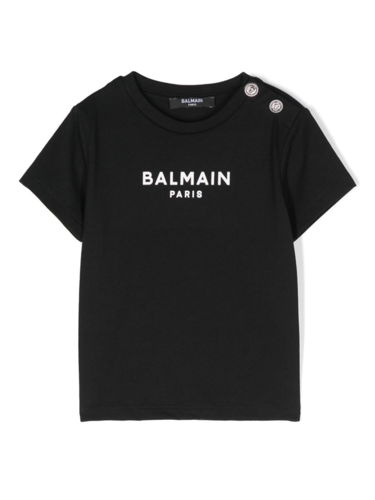 

Balmain Kids футболка с логотипом, черный