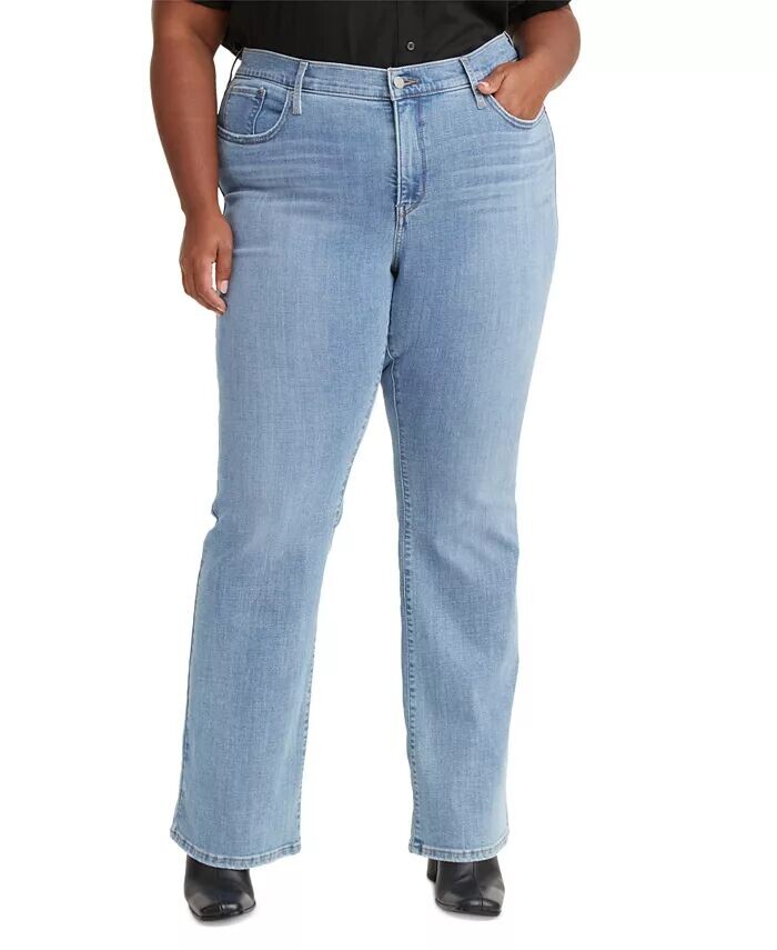

Модные джинсы Bootcut размера 315 со средней посадкой Levi's, синий