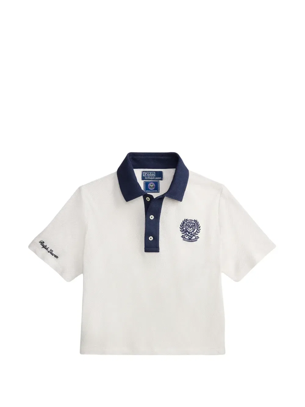 Рубашка поло из коллаборации с Wimbledon Collection POLO RALPH LAUREN, белый