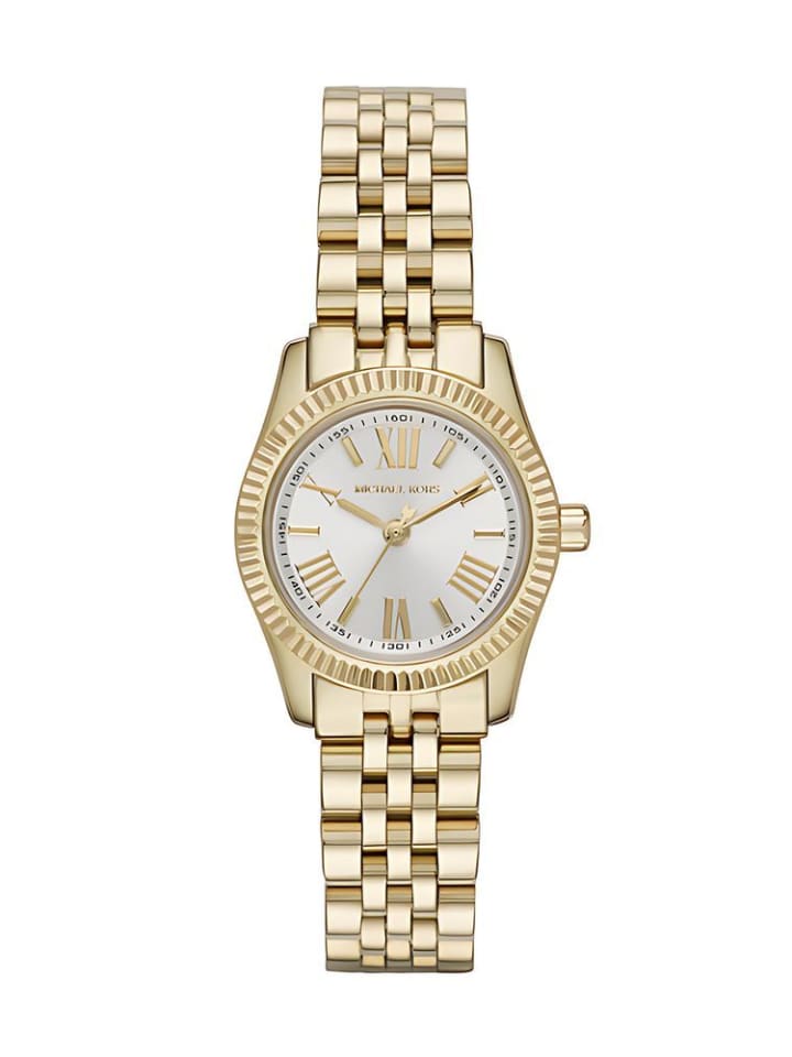 

Michael Kors Золотые часы с браслетом, модель: MK3229 Lexington