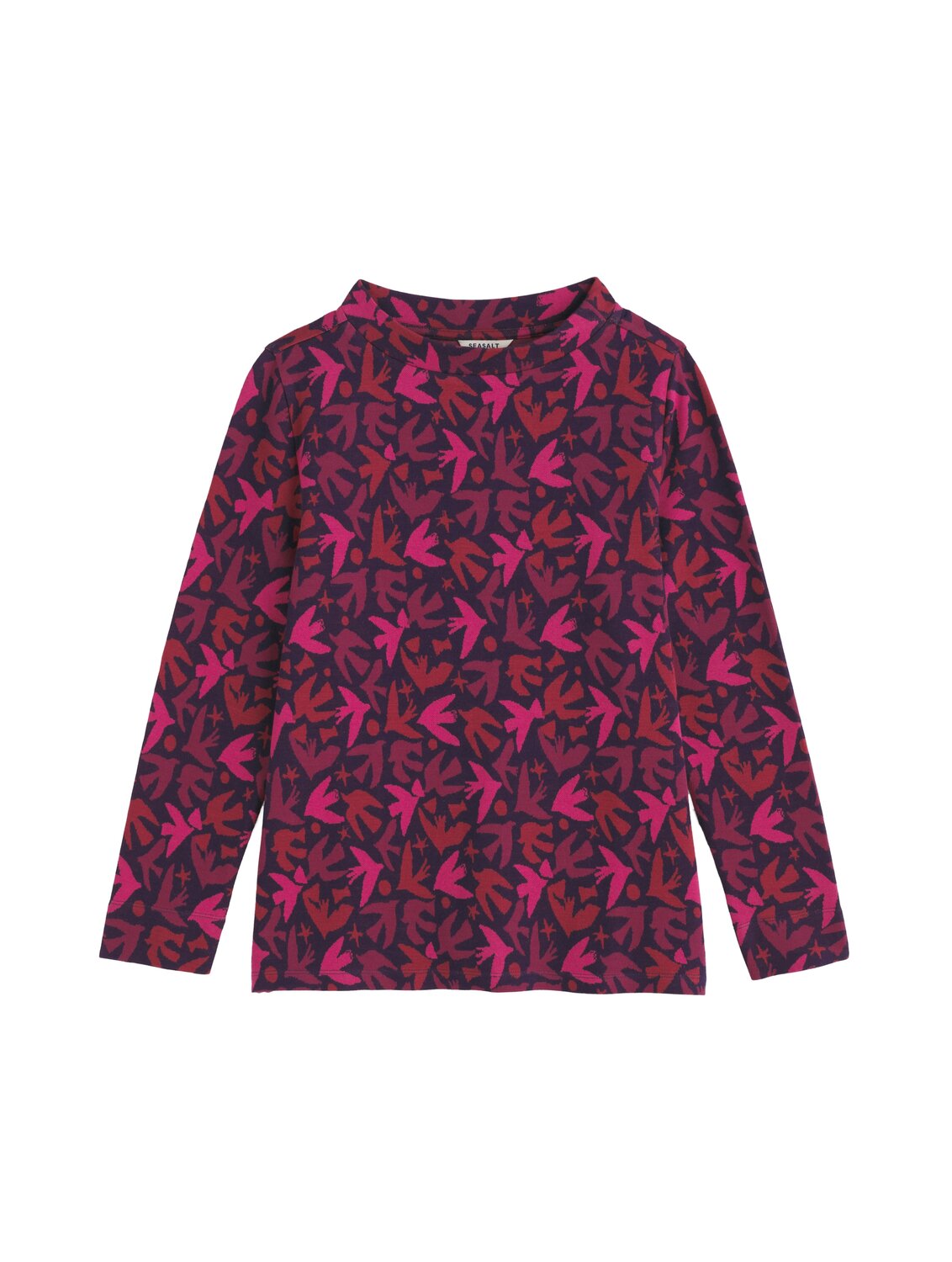 

Seasalt Cornwall Лонгслив 'Field Glass' в розовом цвете