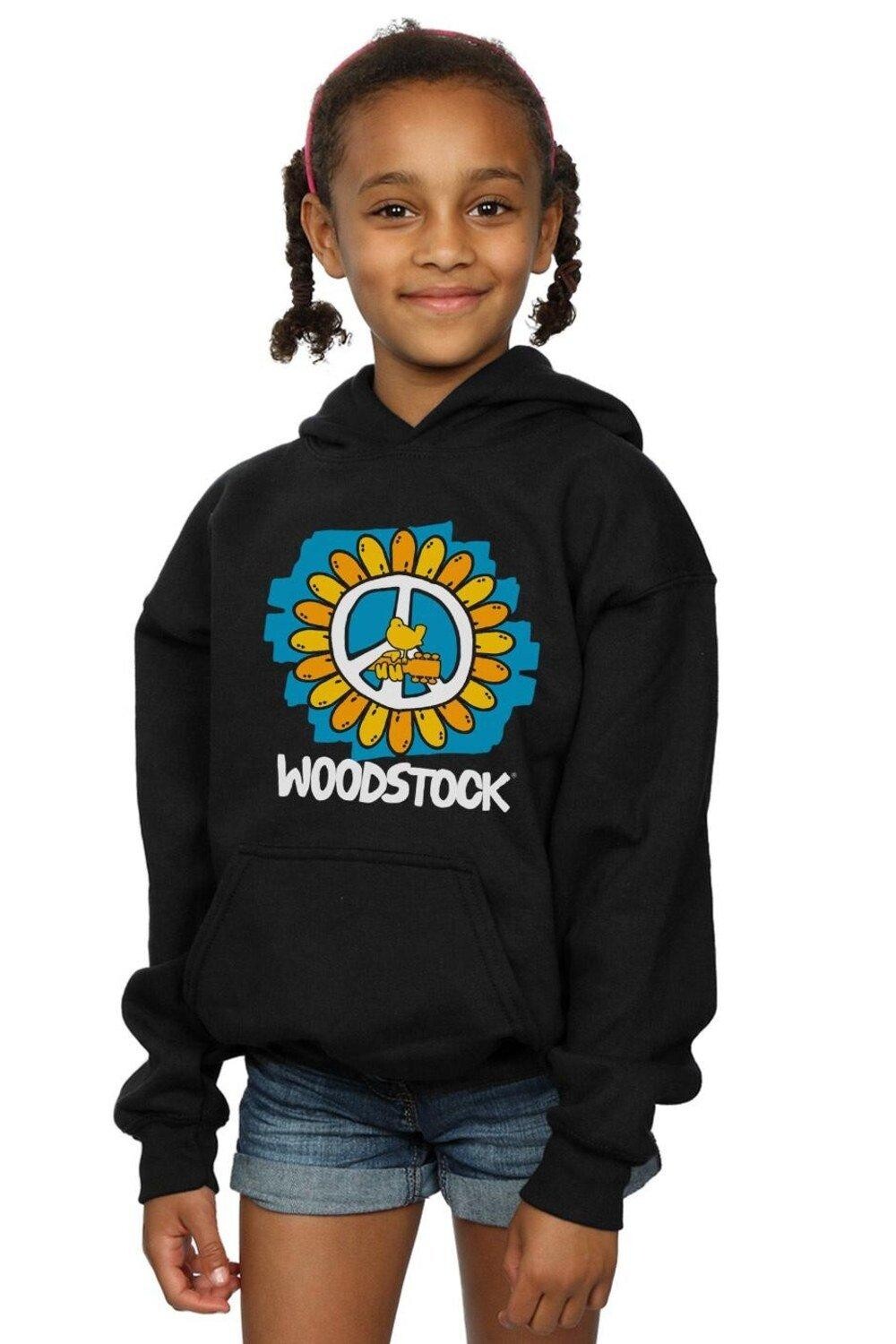 

Толстовка «Цветочный мир» Woodstock, черный