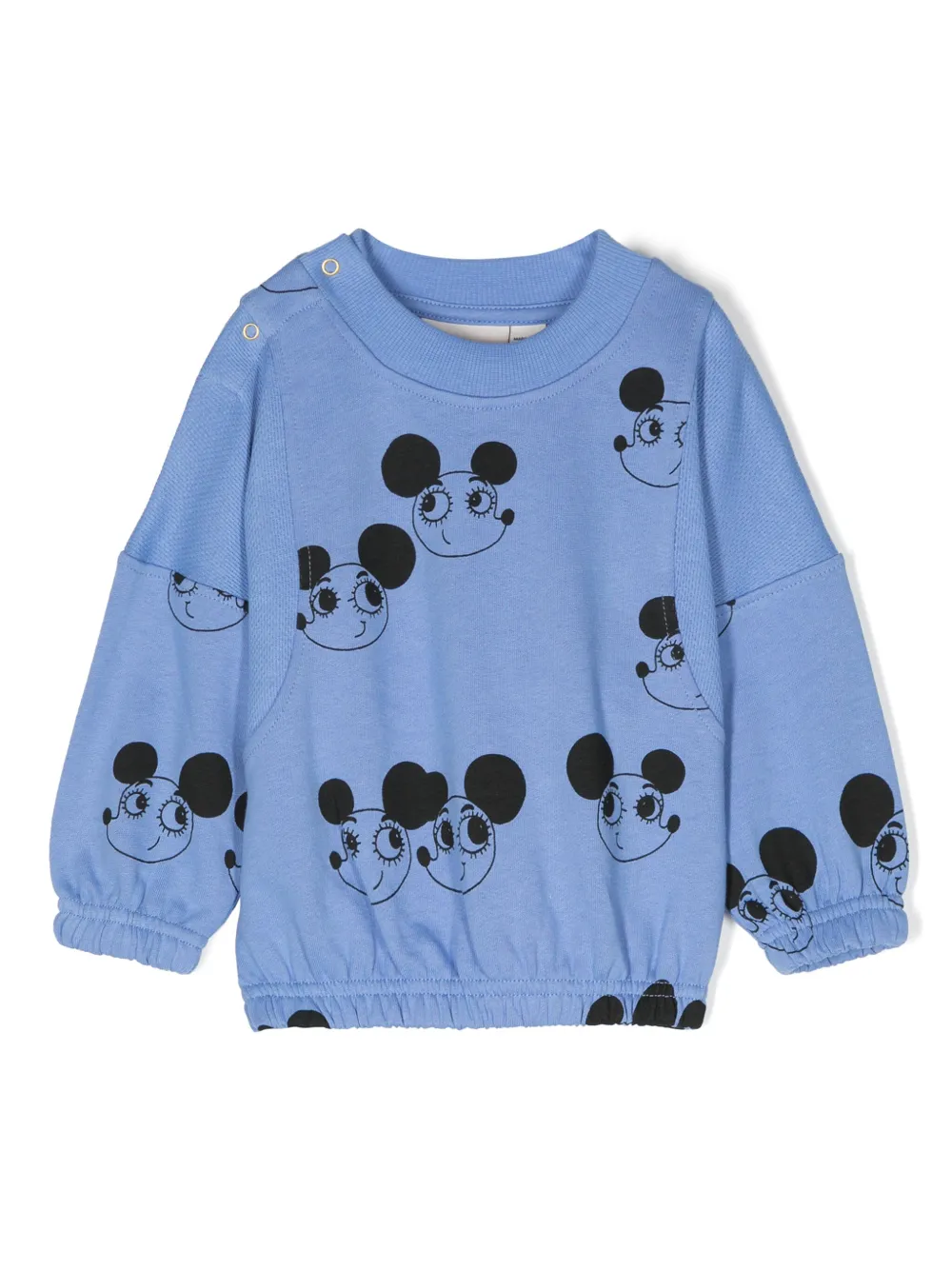 

Толстовка с принтом Mini Rodini, синий