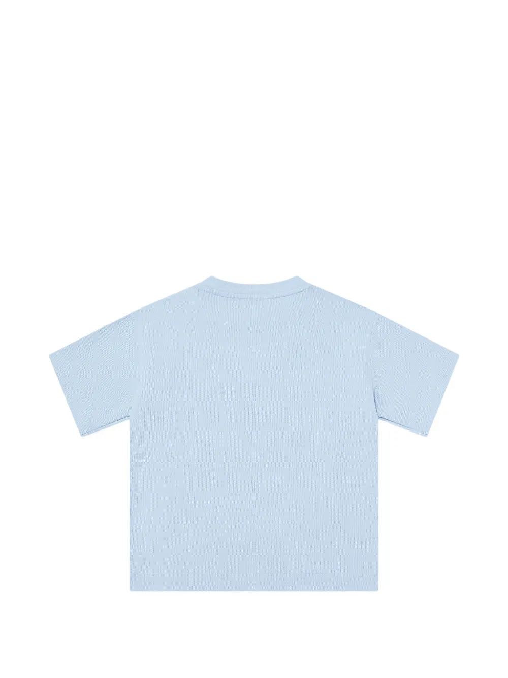 Футболка с круглым вырезом Emporio Armani Kids, синий — фото 2