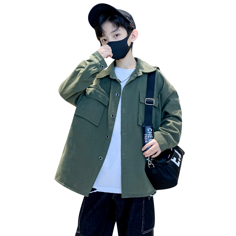 

Детская куртка Lapel Moderate EASTERN CAMEL, зеленый