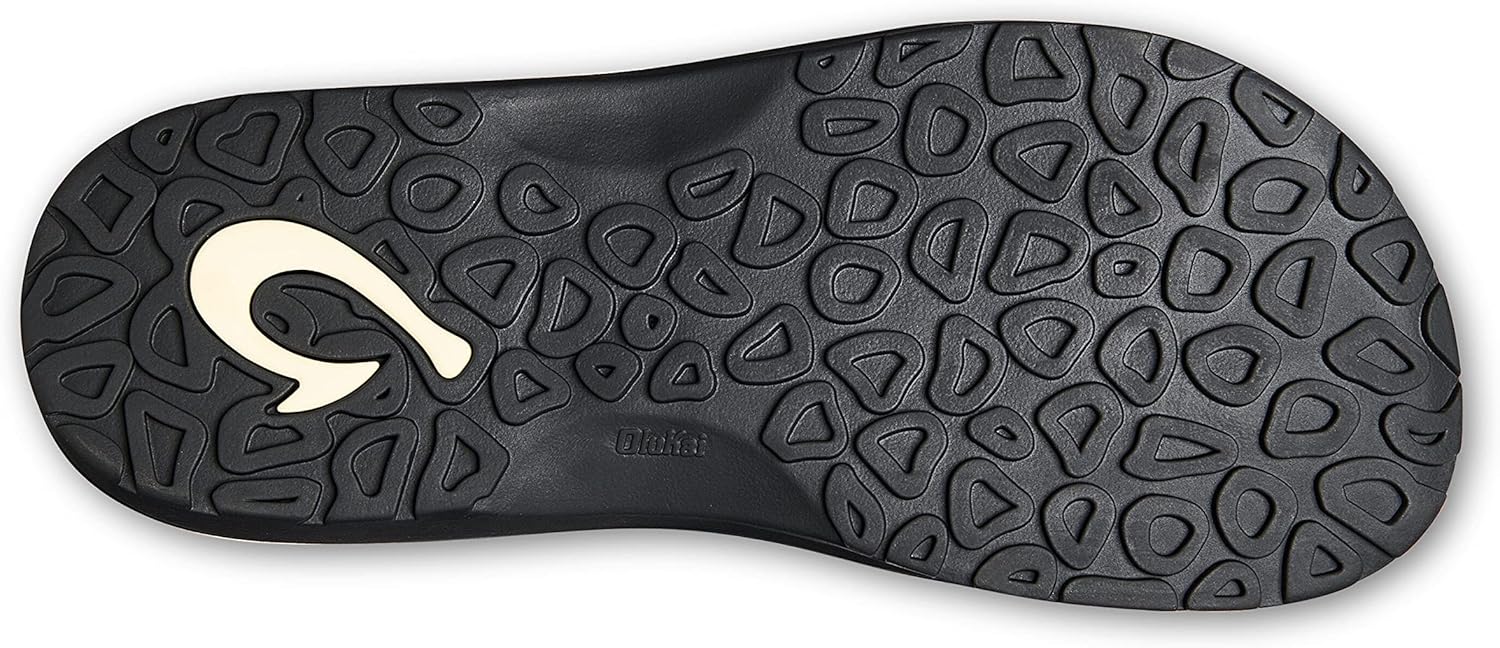 Мужские пляжные сандалии OLUKAI Ohana, водонепроницаемые шлепанцы, поддержка свода стопы и комфортная посадка, легкие и прочные, улучшенное сцепление и устойчивость, Kona/Kona — фото 3