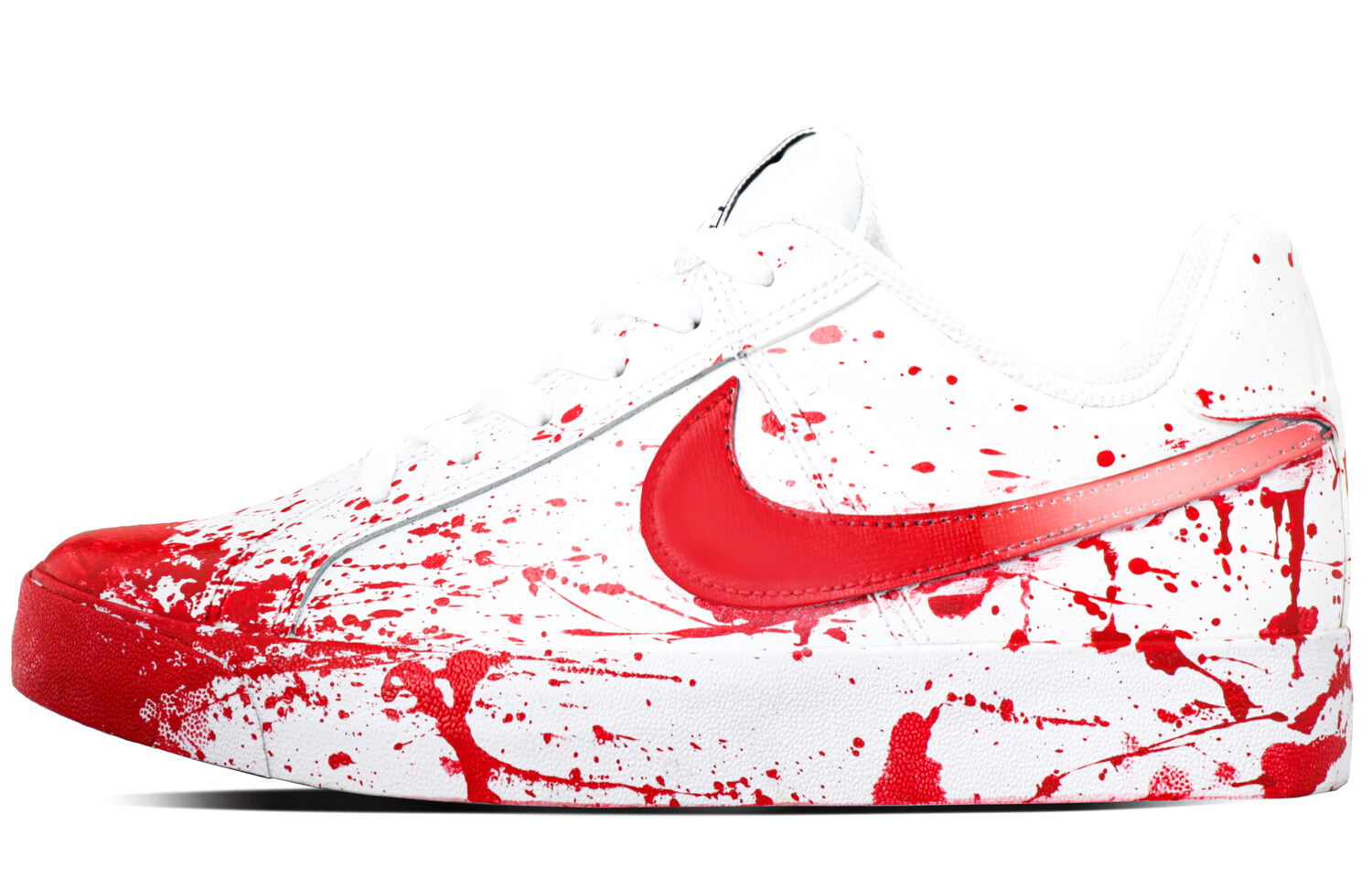 

Кроссовки Nike Court Royale Skateboarding Shoes Unisex Low-top Red/white, красный