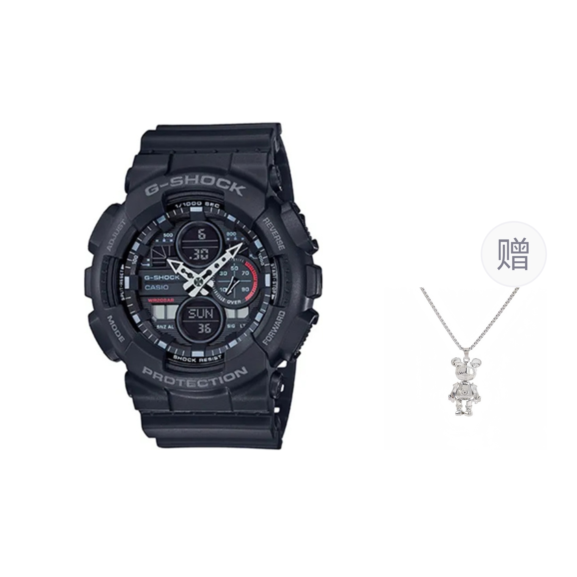 

G-SHOCK Часы G SHOCK Black Warrior, Vintage Style Dual Display Unicorn Sports Watch Quartz Movement Watch Unisex Black Dial