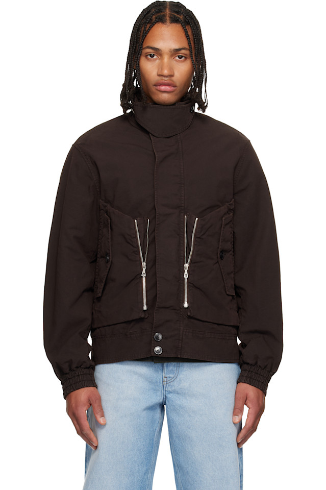 

Dries Van Noten Куртка-Рубашка, окрашенная в разные цвета