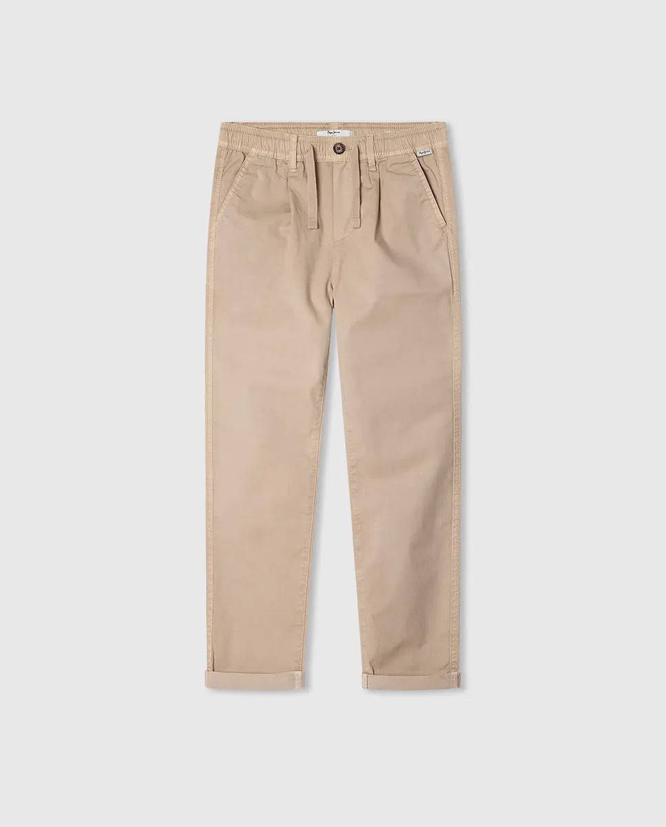 

Обычные детские брюки Comfort Pepe Jeans, бежевый