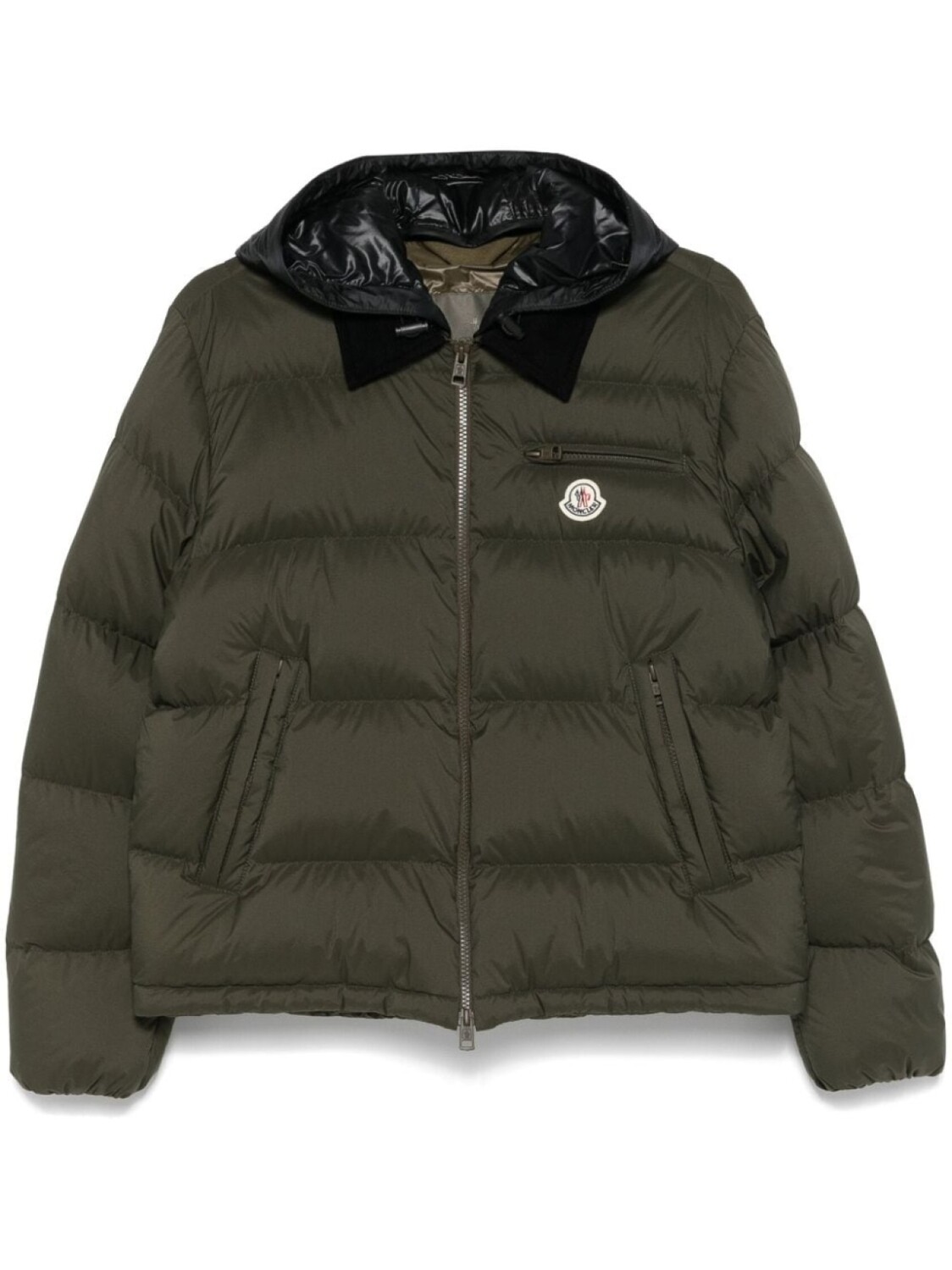 

Moncler пуховик Calima, зеленый