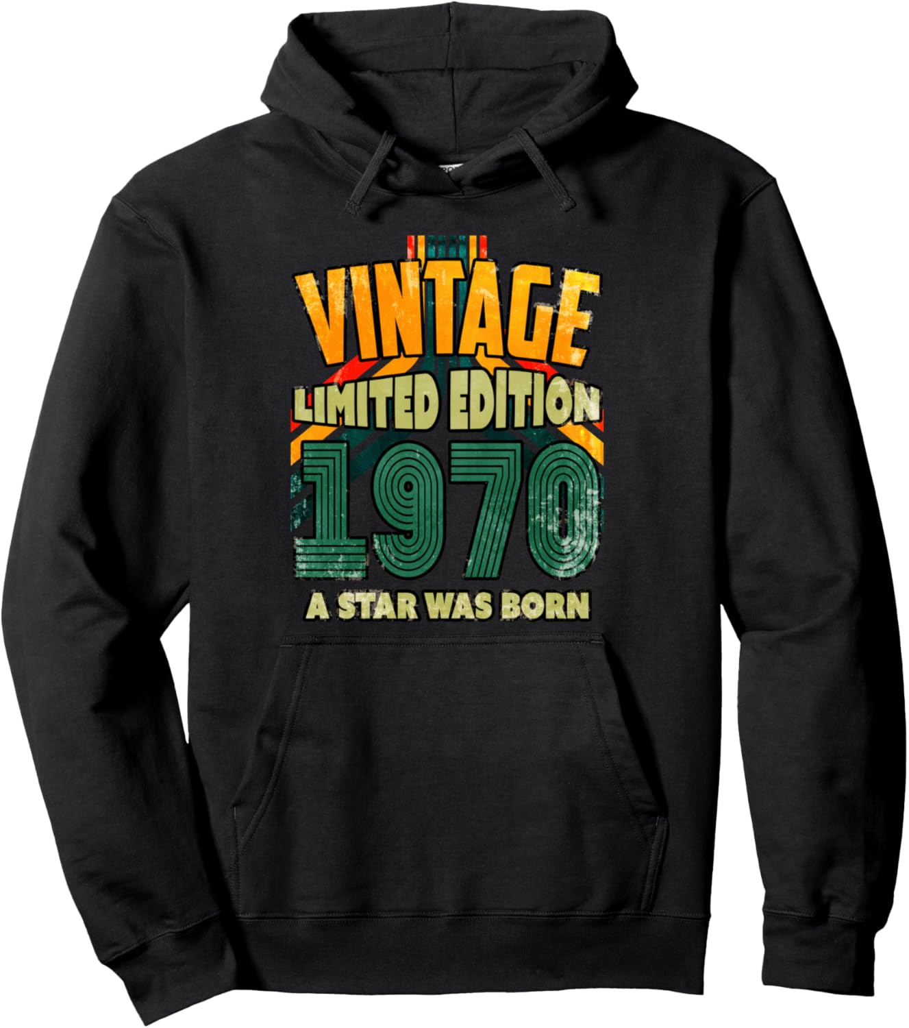 

Винтажная толстовка ограниченной серии «Звезда родилась» Vintage Limited Edition Birthday Costume, черный