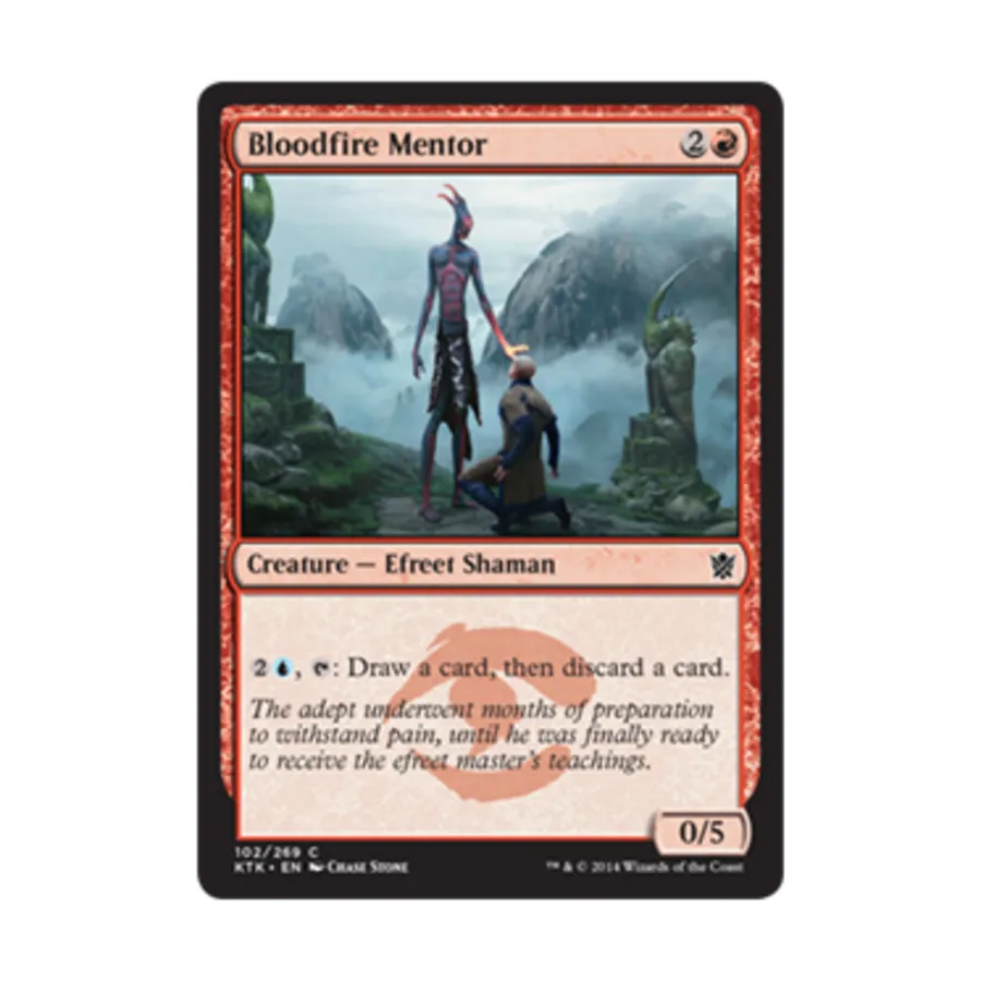 

CCG Наставник Кровавого Огня (клавиша C), MTG - Khans of Tarkir